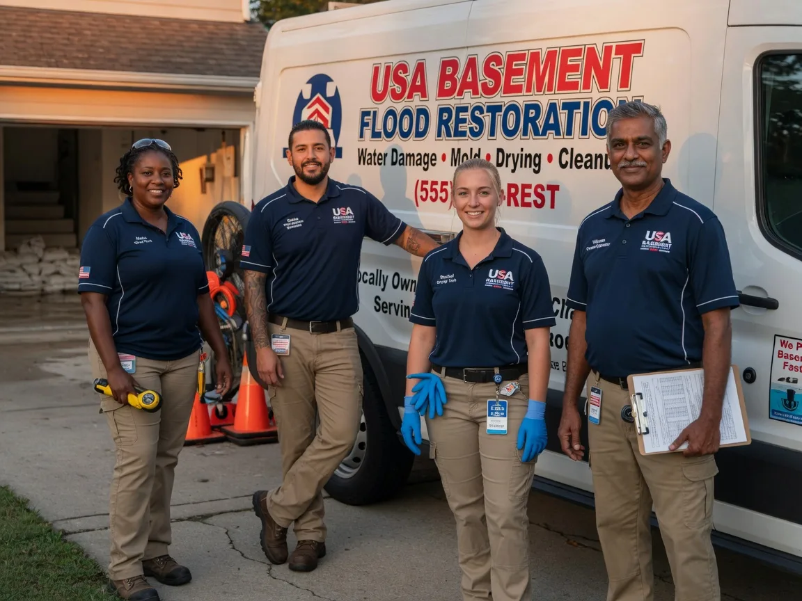 Basement Flood Cleanup company in Mcdermott, OH