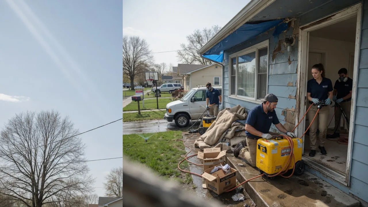 Basement Flood Cleanup in Mcdermott, OH near me